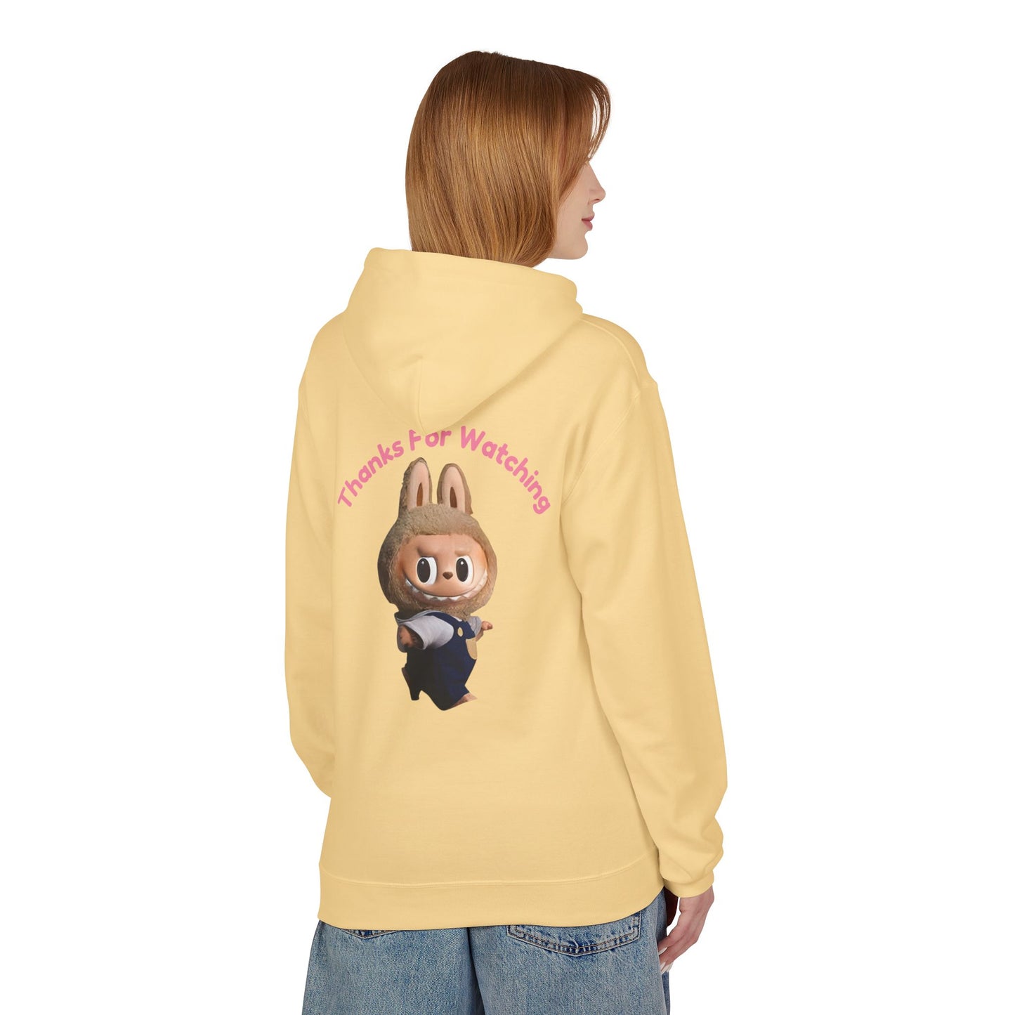 Labubu Character Fleece Hoodie