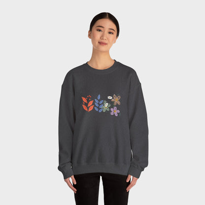 Floral Chic Artisanal Sweatshirt
