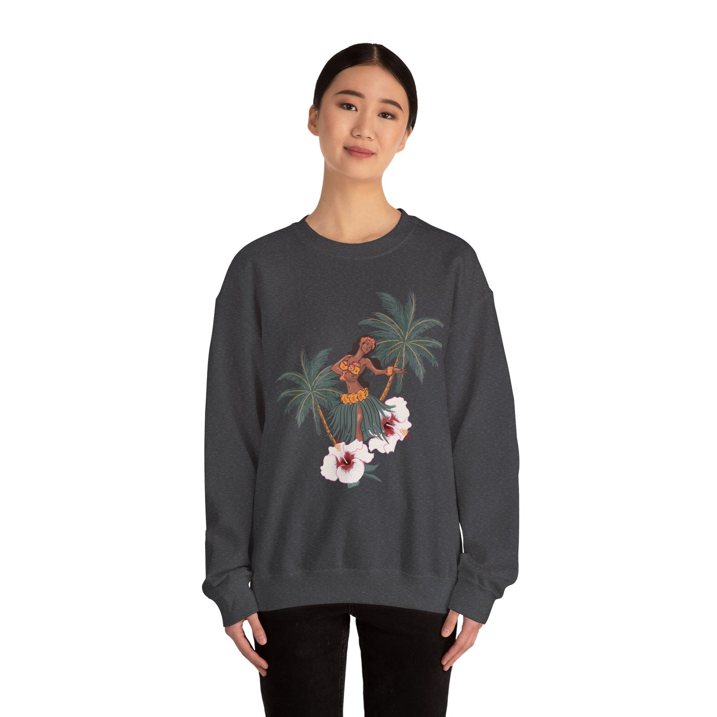 Tropical Chic Artisanal Sweatshirt
