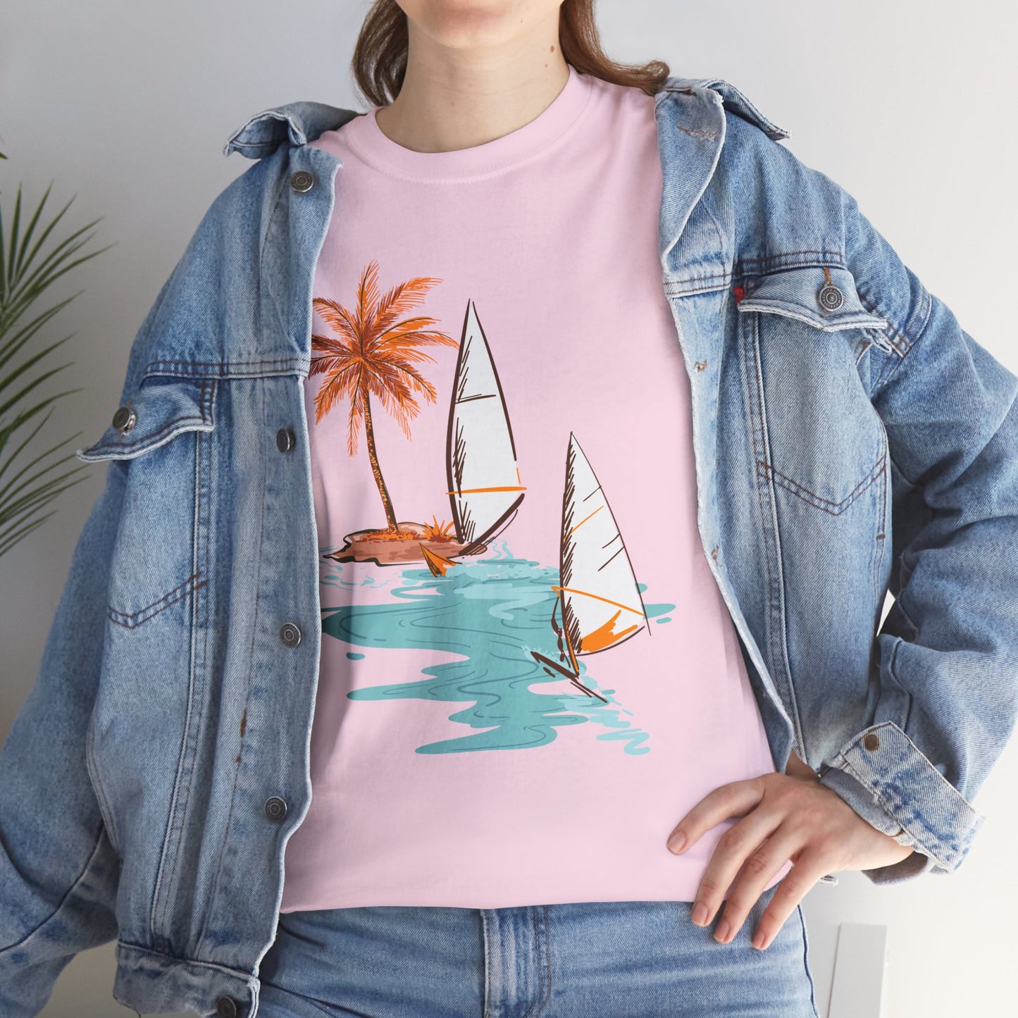 Beach Vibes Unisex Heavy Cotton Tee