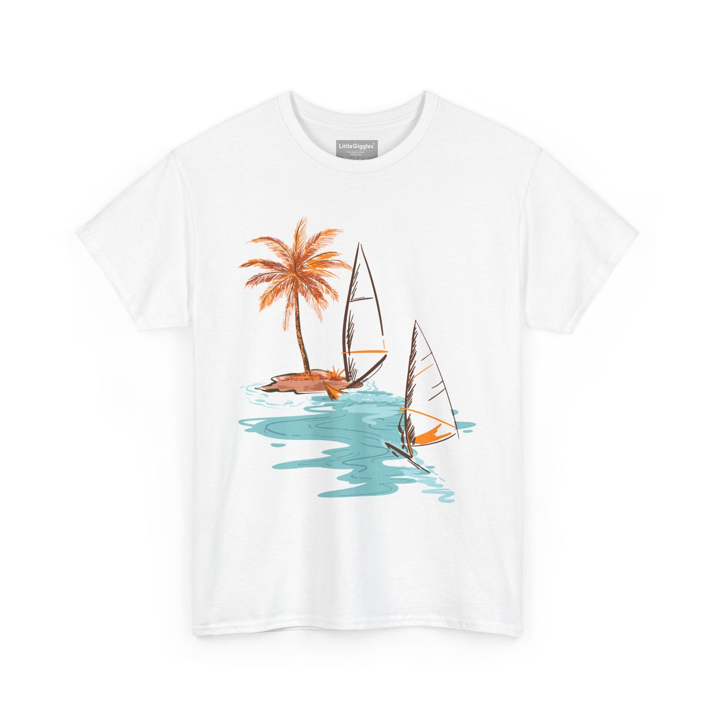 Beach Vibes Unisex Heavy Cotton Tee
