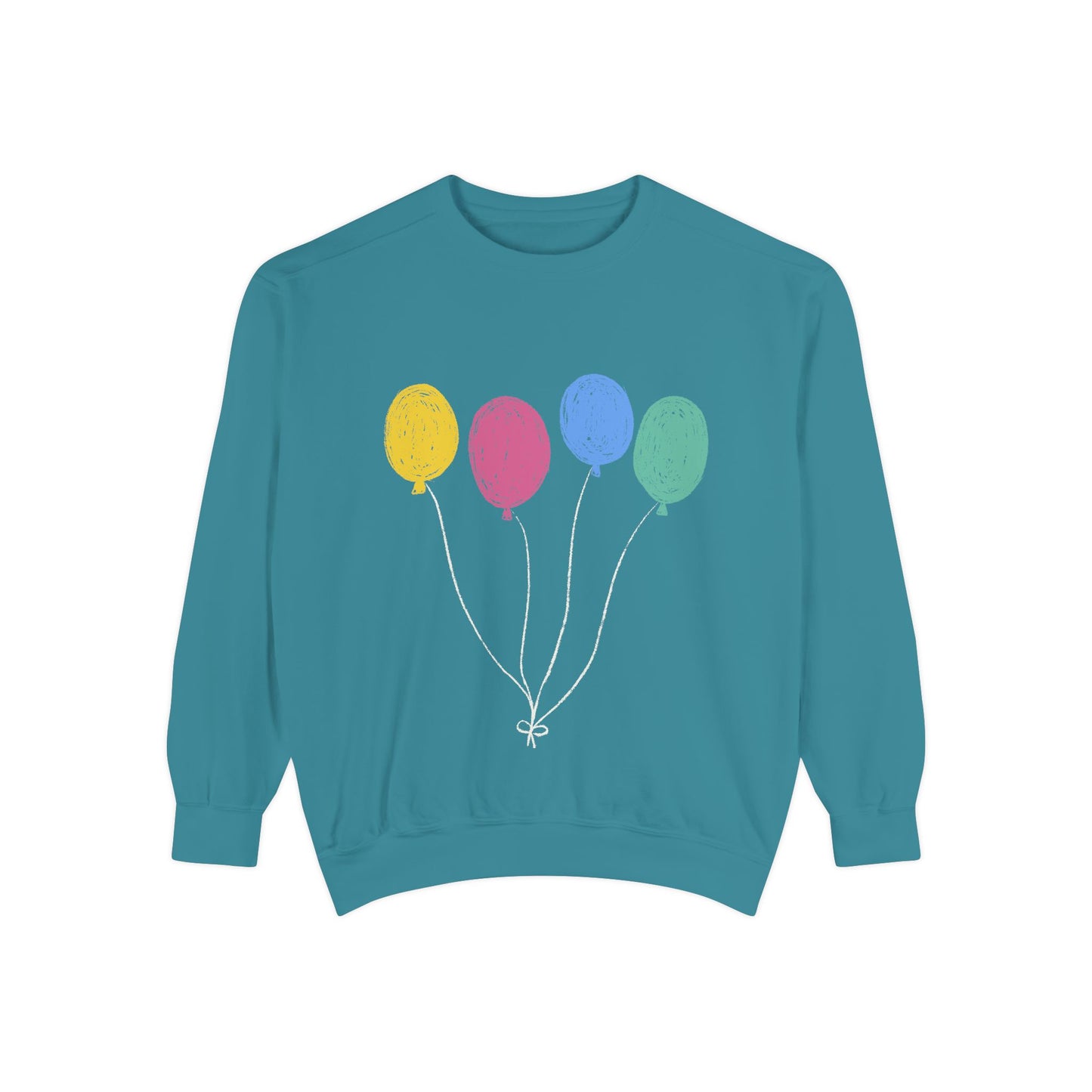 Colorful Balloon Design Unisex Sweatshirt