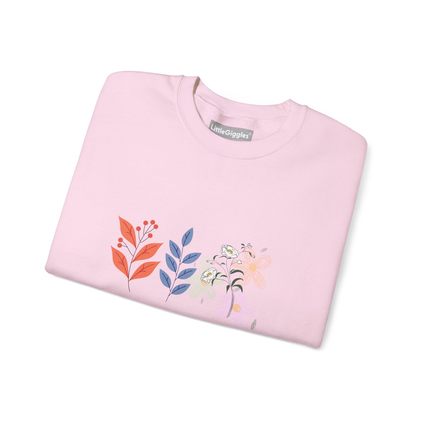 Floral Chic Artisanal Sweatshirt