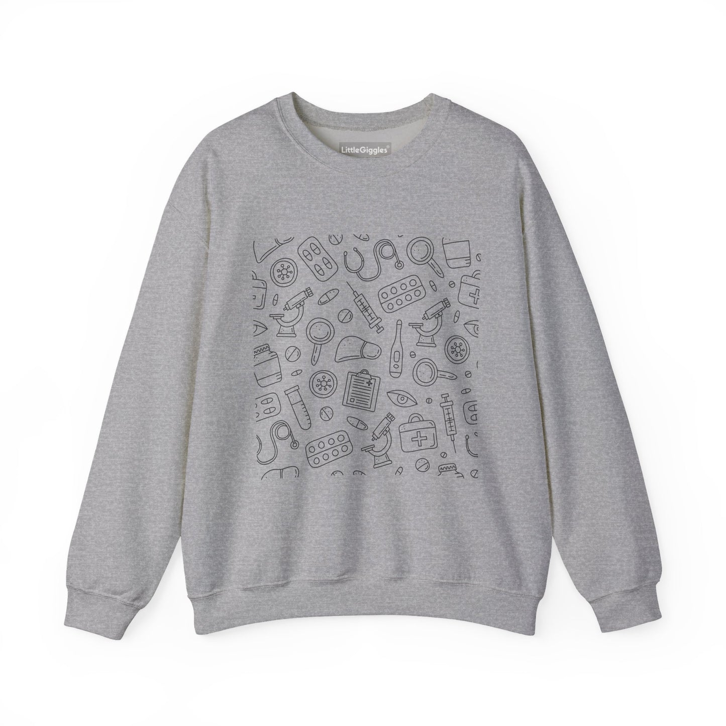 Doodle Chic Artisanal Sweatshirt