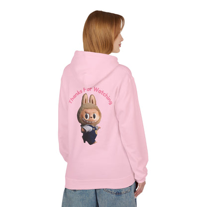 Labubu Character Fleece Hoodie