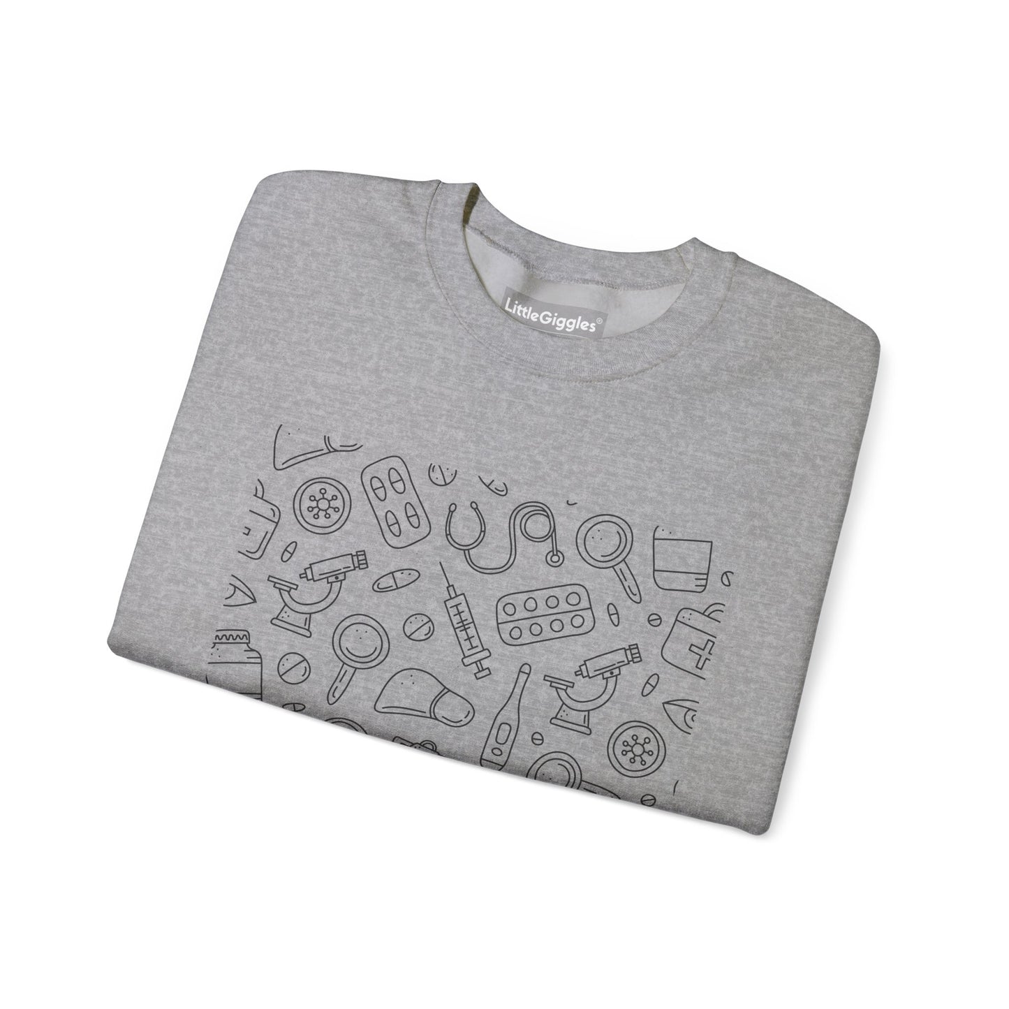 Doodle Chic Artisanal Sweatshirt
