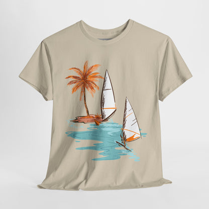 Beach Vibes Unisex Heavy Cotton Tee
