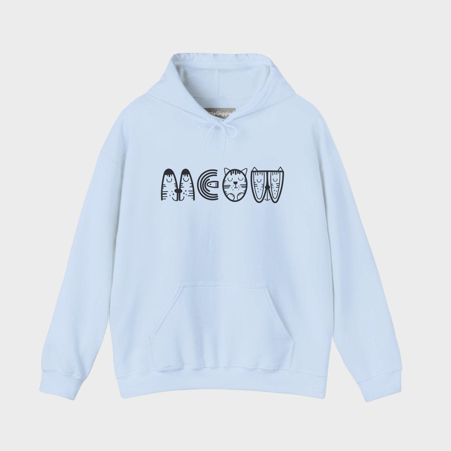 Cozy Meow Themed Hoodie