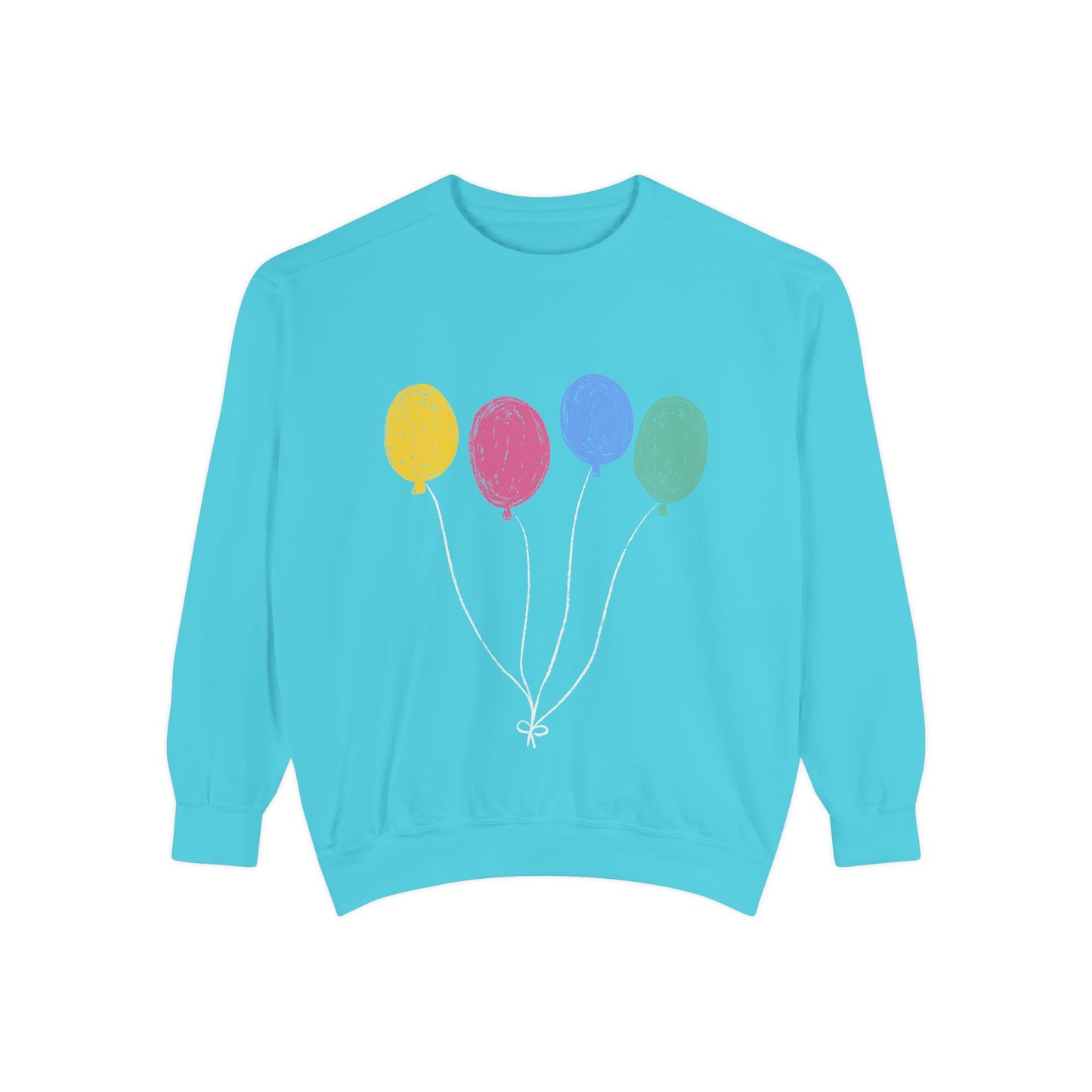 Colorful Balloon Design Unisex Sweatshirt