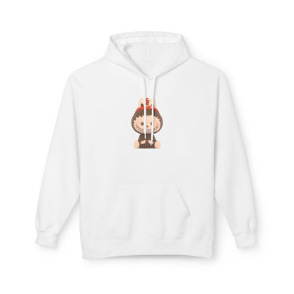 Labubu Character Fleece Hoodie