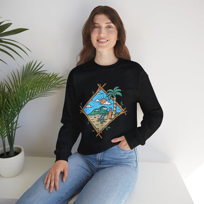 Beach Vibes Crewneck Sweatshirt