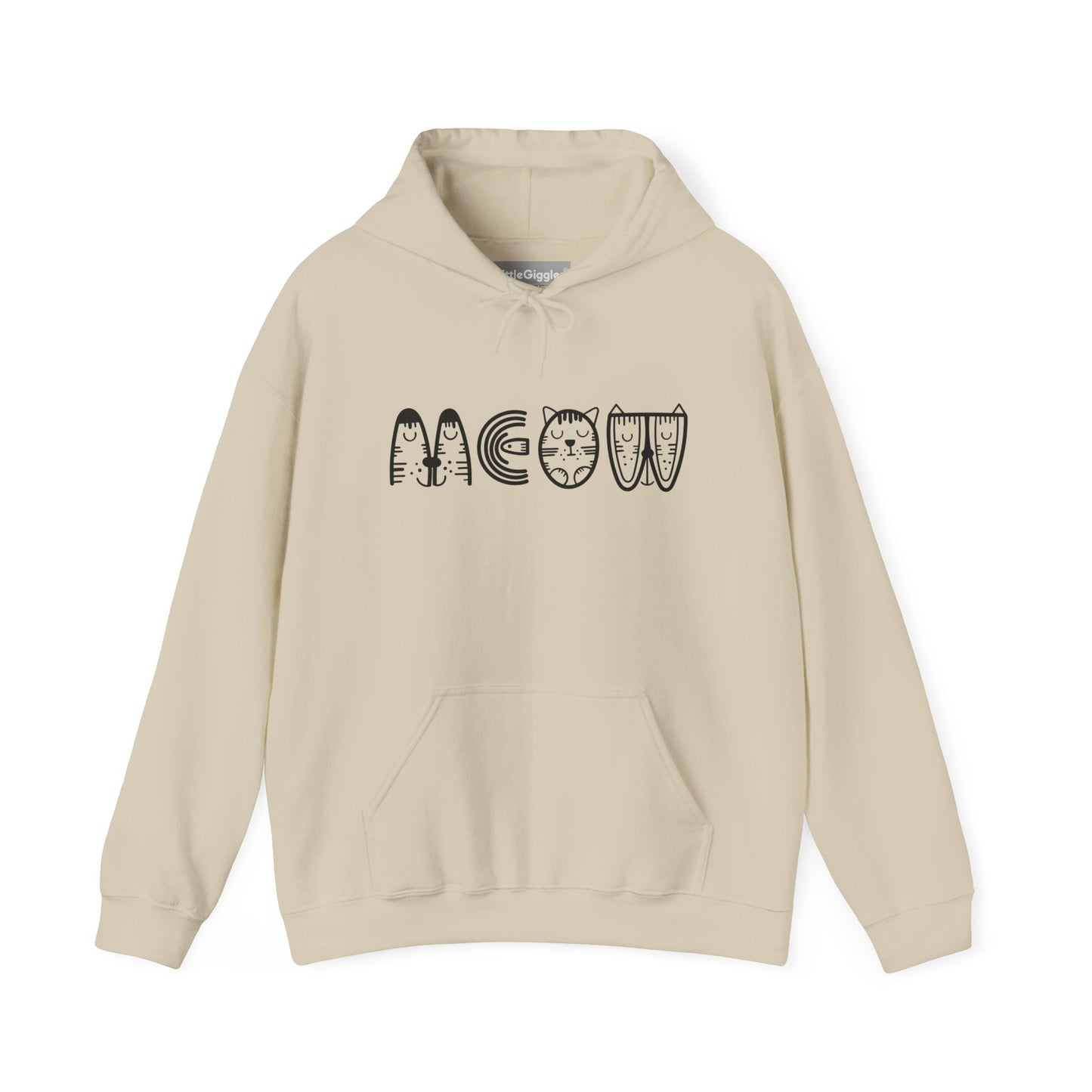 Cozy Meow Themed Hoodie