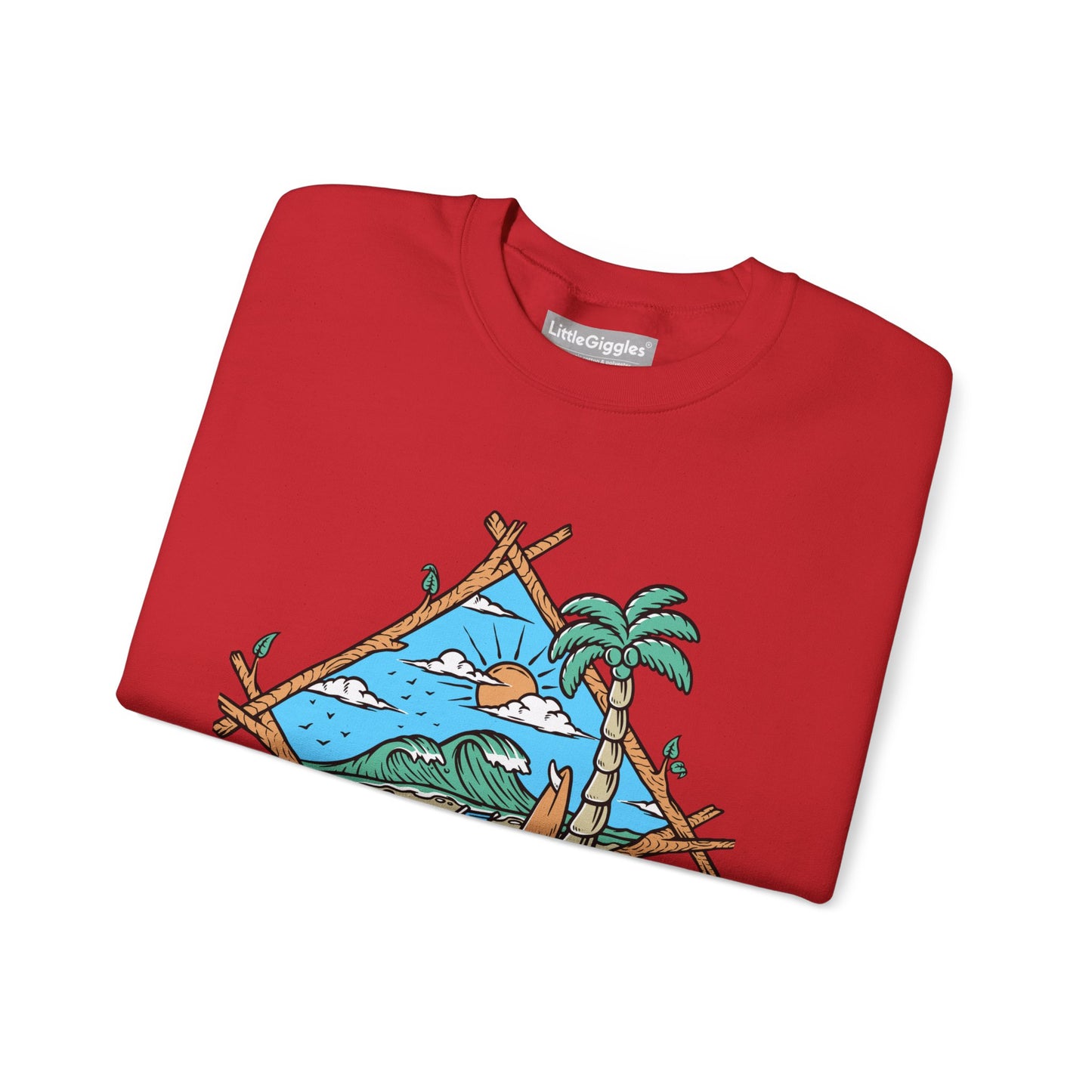 Beach Vibes Crewneck Sweatshirt