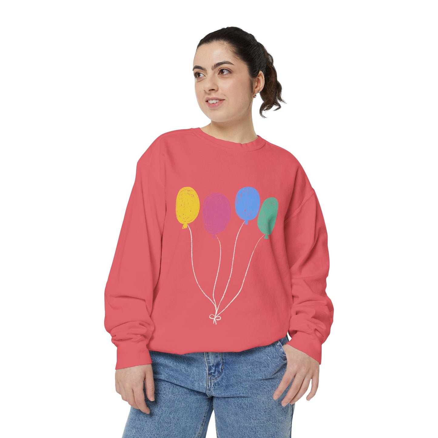 Colorful Balloon Design Unisex Sweatshirt