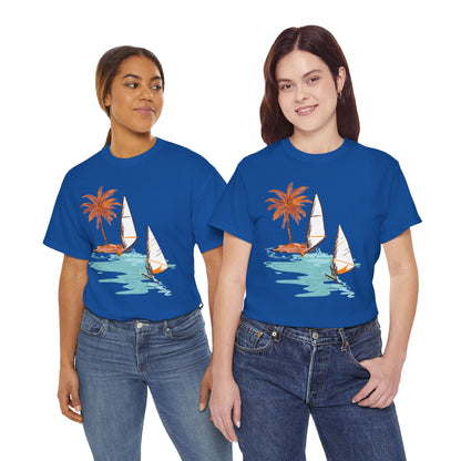 Beach Vibes Unisex Heavy Cotton Tee