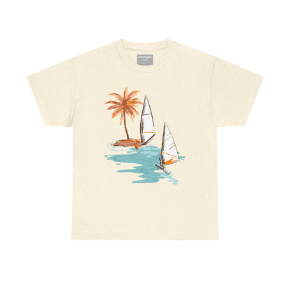 Beach Vibes Unisex Heavy Cotton Tee
