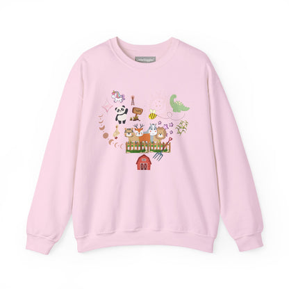 Farm Animal Crewneck Sweatshirt