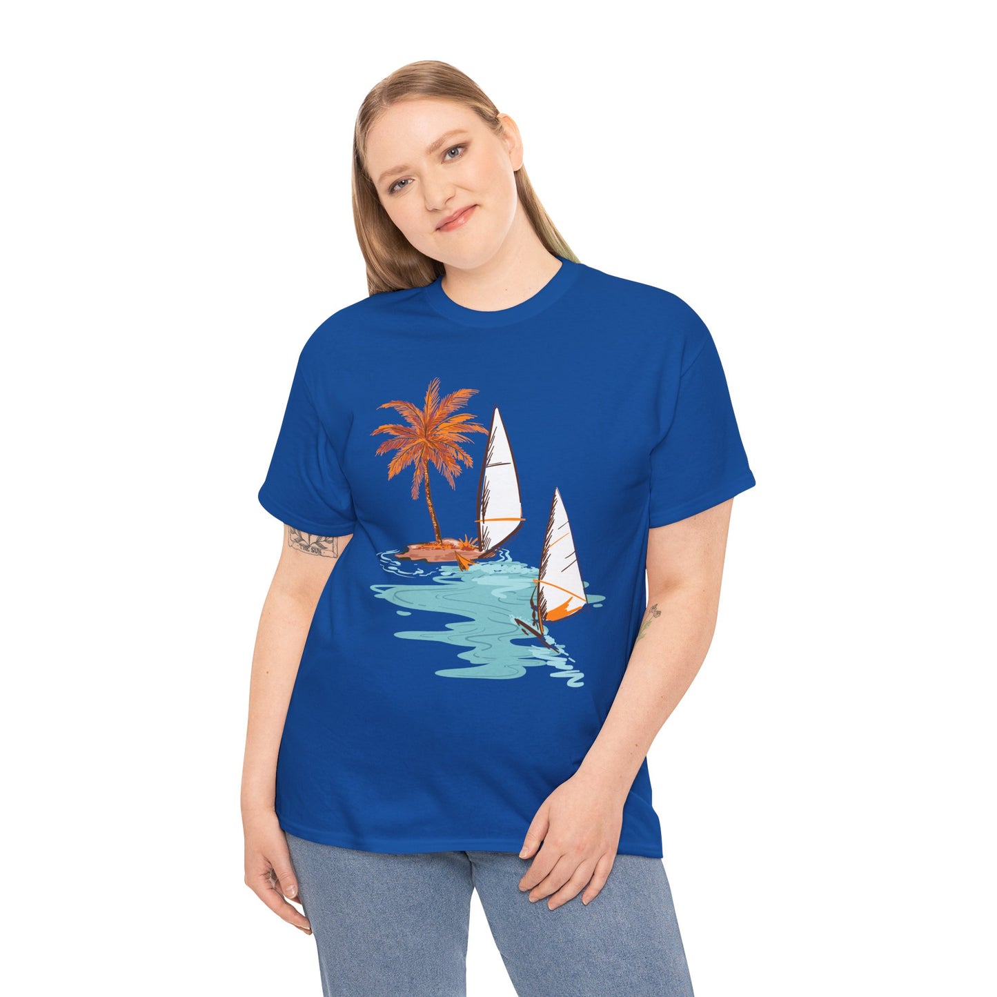 Beach Vibes Unisex Heavy Cotton Tee