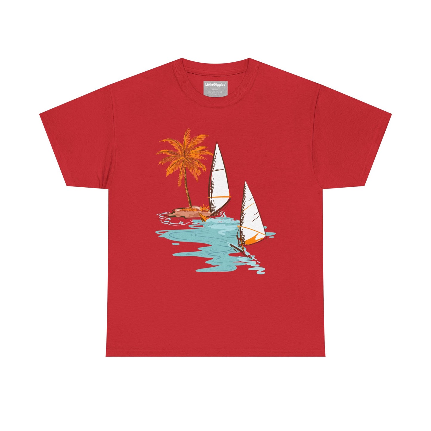 Beach Vibes Unisex Heavy Cotton Tee
