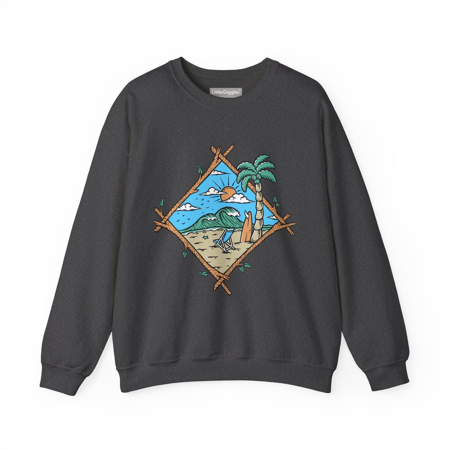 Beach Vibes Crewneck Sweatshirt