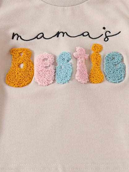 2 Piece Embroidered Pattern Set