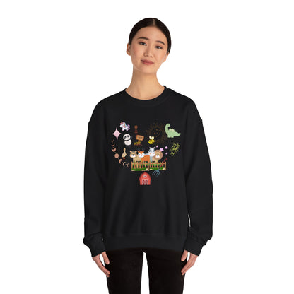 Farm Animal Crewneck Sweatshirt