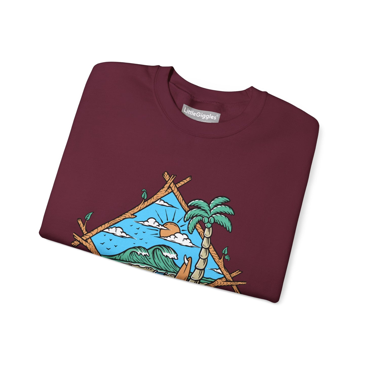 Beach Vibes Crewneck Sweatshirt