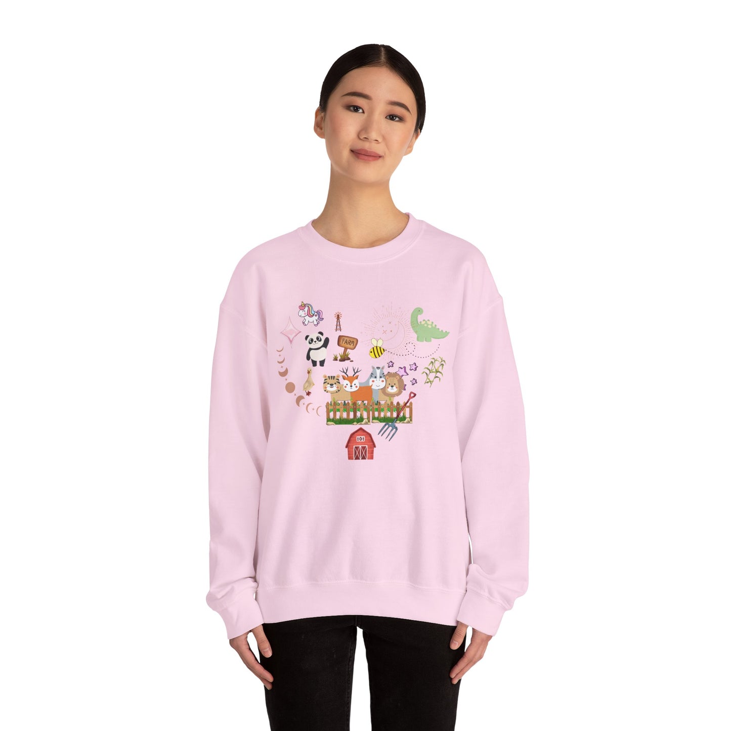 Farm Animal Crewneck Sweatshirt