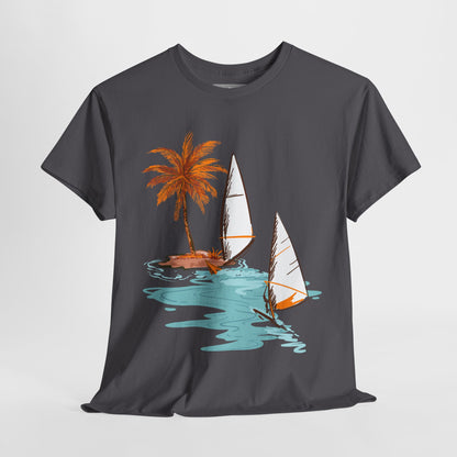 Beach Vibes Unisex Heavy Cotton Tee