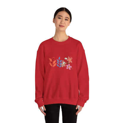 Floral Chic Artisanal Sweatshirt