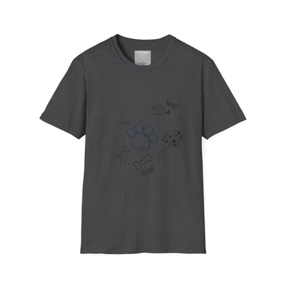 Playful Pet-Themed Unisex T-Shirt