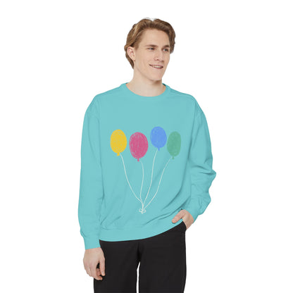 Colorful Balloon Design Unisex Sweatshirt