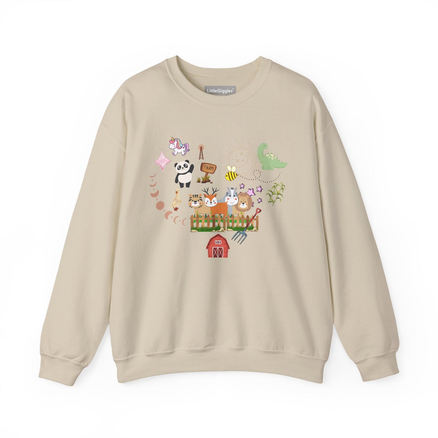 Farm Animal Crewneck Sweatshirt