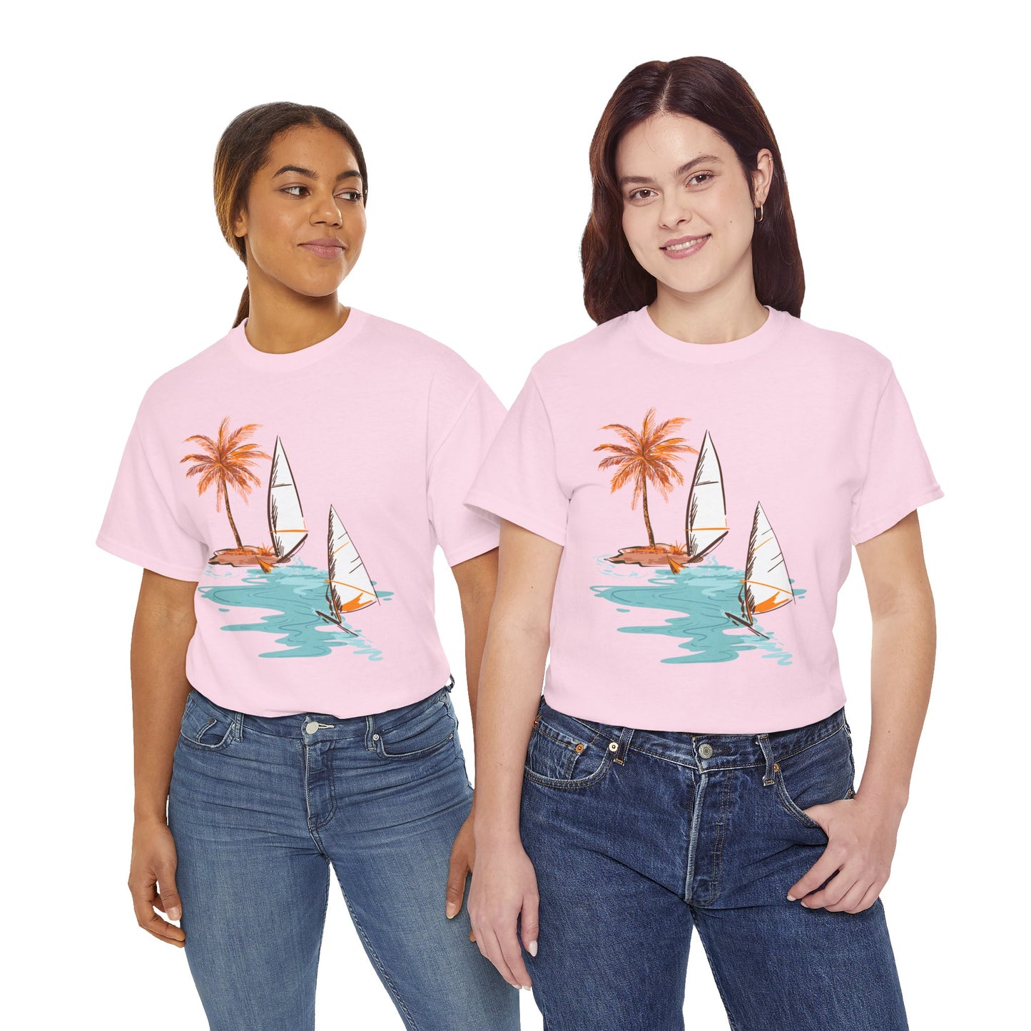 Beach Vibes Unisex Heavy Cotton Tee