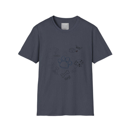 Playful Pet-Themed Unisex T-Shirt