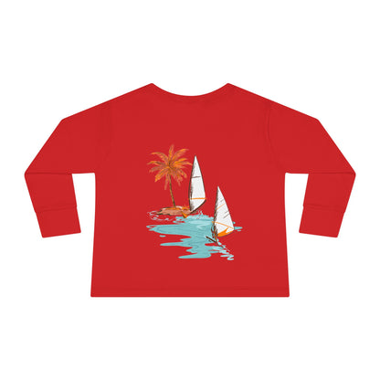 Tropical Toddler Long Sleeve Tee