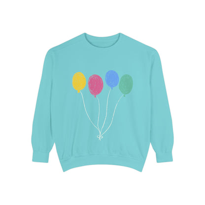 Colorful Balloon Design Unisex Sweatshirt