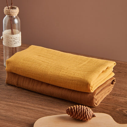 2 Pieces Set Baby Muslin Swaddle Blanket