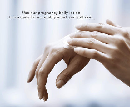 Silk & Honey 8 Oz - Pregnancy Safe Moisturizing Lotion - Made with Natural Ingredients - Use Twice Daily for Moist, Soft Skin