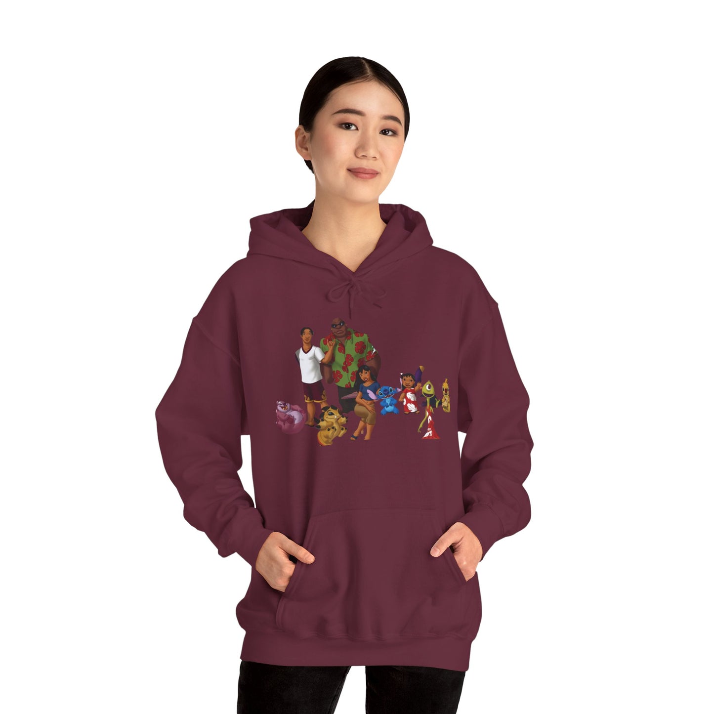 Cozy Family Themed Hooded Sweatshirt