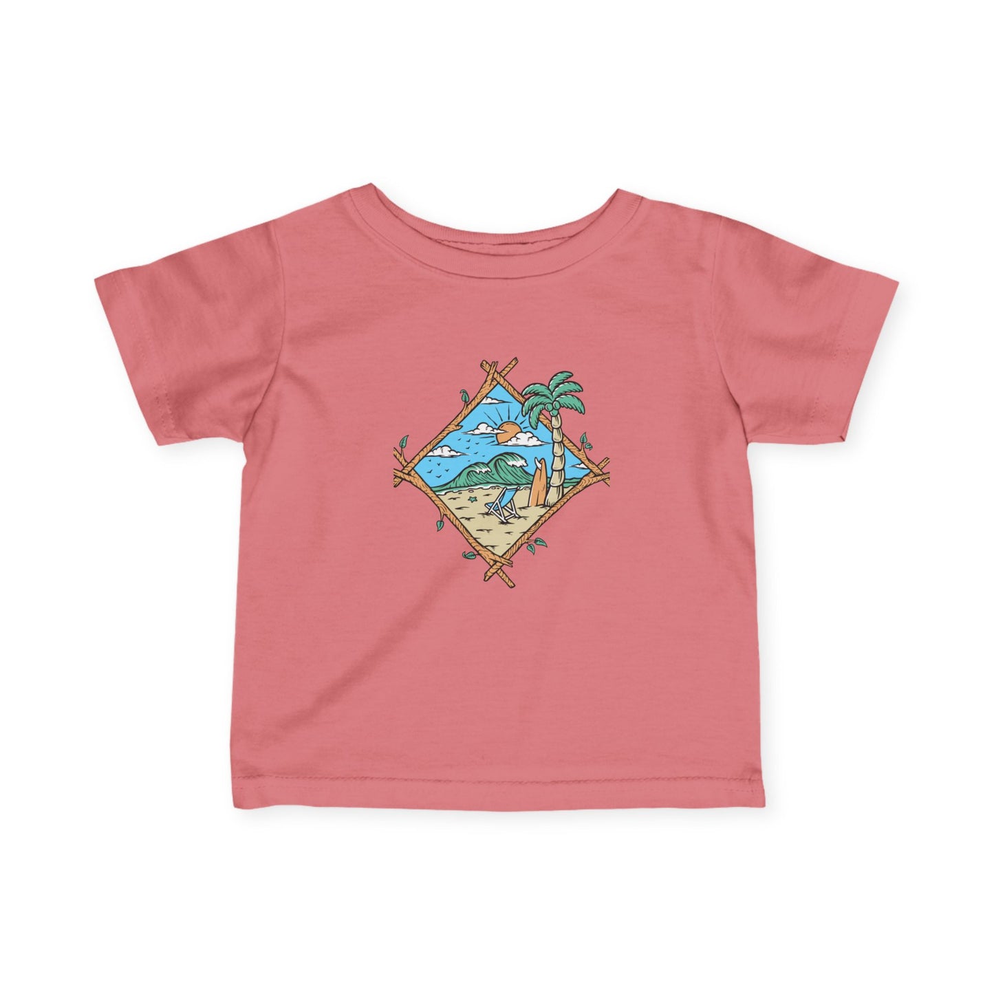 Infant Beach Scene Tee