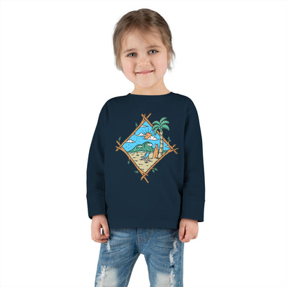 Tropical Toddler Long Sleeve Tee
