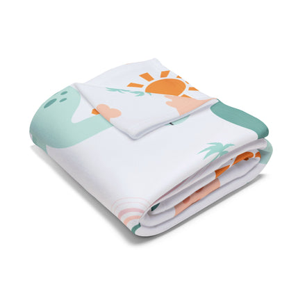 Dinosaur Fleece Blanket