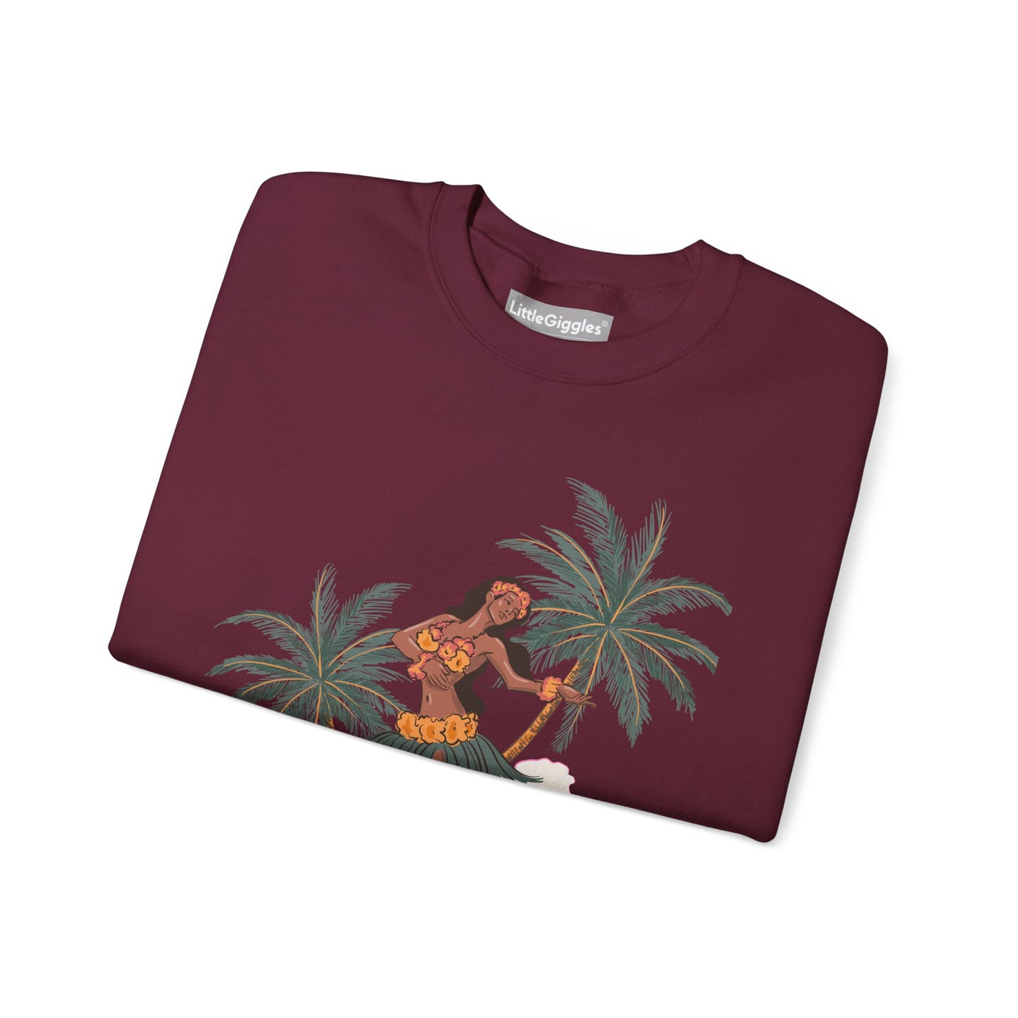Tropical Chic Artisanal Sweatshirt
