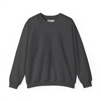 Doodle Chic Artisanal Sweatshirt