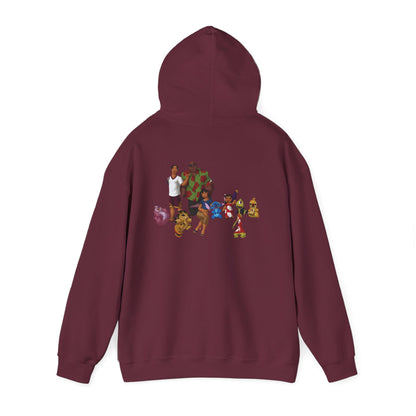 Cozy Family Themed Hooded Sweatshirt
