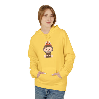 Labubu Character Fleece Hoodie