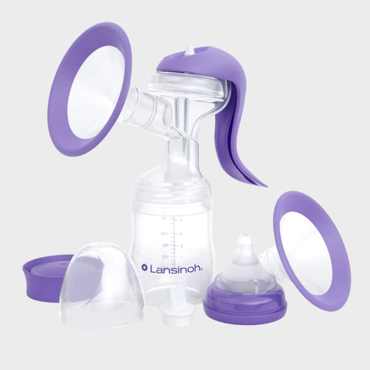 Manual Breast Pump, Hand Pump for Breastfeeding, 5 Fl Oz