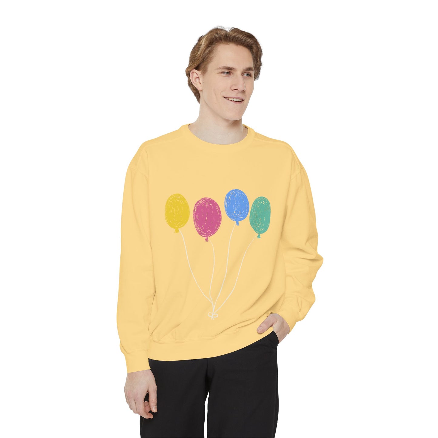Colorful Balloon Design Unisex Sweatshirt