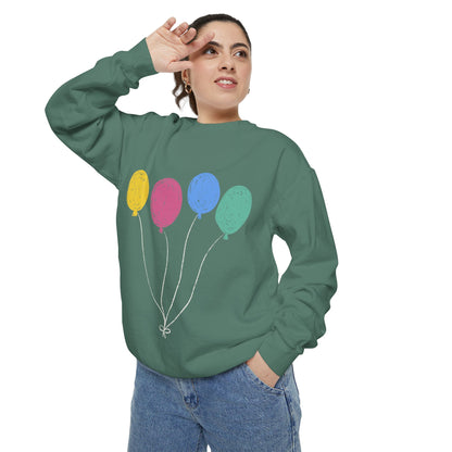 Colorful Balloon Design Unisex Sweatshirt